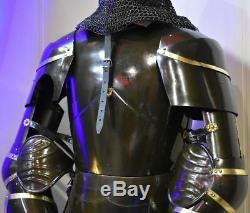 Medieval Knight Suit Of Armor Halloween Full Body Armour Halloween Costume