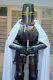 Medieval Knight Suit Of Armor War Templar Combat Full Body Armour Stand