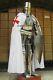 Medieval Knight Suit Of Armor War Templar Combat Full Body Armour Stand