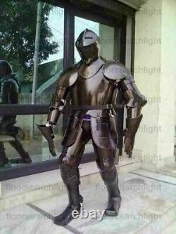 Medieval Knight Suit Of Armour Combat Full Body Steel Armour Halloween Costume