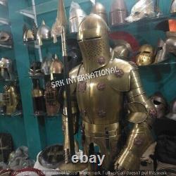 Medieval Knight Suit Of Armour Templar Combat Suit Wearable Full Body Armor