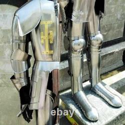 Medieval Knight Suit Of Templar Armor Combat Full Body Armour X-MAS Suit