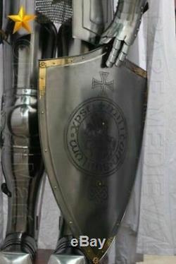 Medieval Knight Suit Of Templar Toledo Armor Combat Full Body Armour