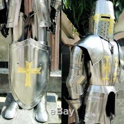 Medieval Knight Suit Of Templar Toledo Armor Combat Full Body Armour Replica