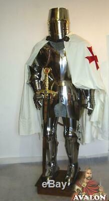 Medieval Knight Suit Of Templar Toledo Armor Combat Full Body Armour Solid Gift