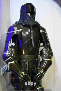 Medieval Knight Suit of 15th Century Combat Full Body Armor Halloween
