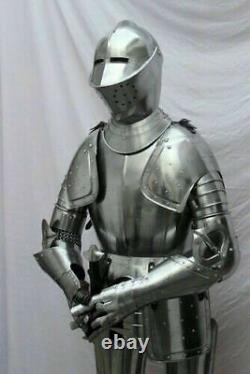 Medieval Knight Suit of Armor 15th Century Combat Full Body Armour Costume Base