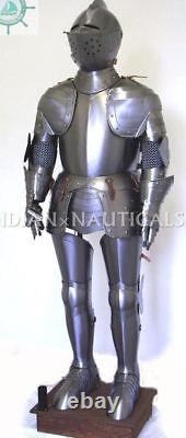 Medieval Knight Suit of Armor 15th Century Combat Full Body Armour Suit Replica