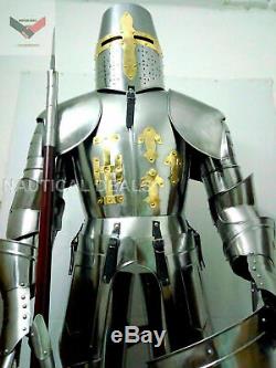 Medieval Knight Suit of Armor 15th Century Combat Full Body Armour VS 0788