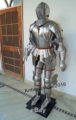 Medieval Knight Suit of Armor 17th Century Combat Full Body Wearable Armour Suit