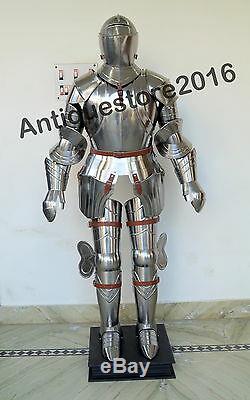Medieval Knight Suit of Armor 17th Century Combat Full Body Wearable Armour Suit