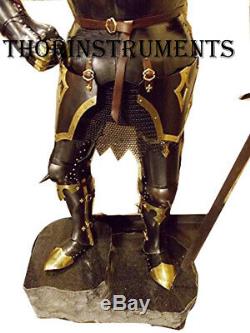 Medieval Knight Suit of Armor Ancient Wearable Full Body Costume With helmet