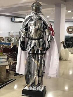 Medieval Knight Suit of Armor Battle Ready Combat Full Body Protection Medieval