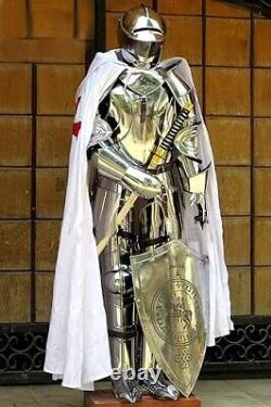 Medieval Knight Suit of Armor Battle Ready Combat Full Body Protection Medieval