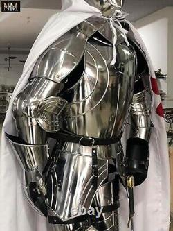 Medieval Knight Suit of Armor Battle Ready Combat Full Body Protection Medieval