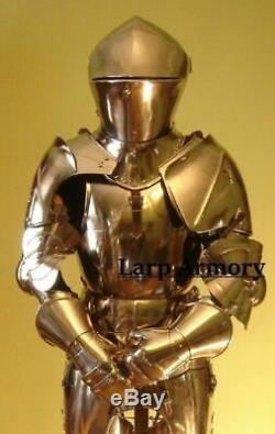 Medieval Knight Suit of Armor Battle Warrior Wearable armor Suit 18gauge Steel