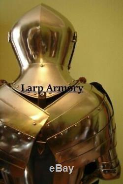Medieval Knight Suit of Armor Battle Warrior Wearable armor Suit 18gauge Steel