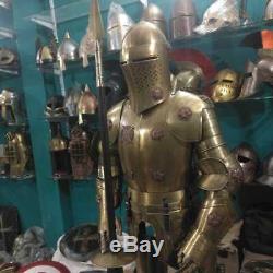 Medieval Knight Suit of Armor Collectible Armour Wearable Costume Suit Full Body