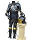 Medieval Knight Suit of Armor Combat Full Body Armor Black Knight Wearable helme