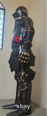 Medieval Knight Suit of Armor Combat Full Body Armor Wearable German Costume