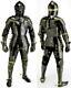 Medieval Knight Suit of Armor Combat Full Body Armour Black Knight Wearable