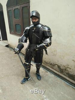 Medieval Knight Suit of Armor Combat Full Body Armour Knight Wearable Costume