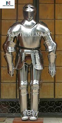 Medieval Knight Suit of Armor Combat Full Body Halloween Armor solid style gift