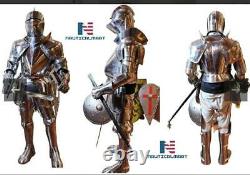 Medieval Knight Suit of Armor Costume LARP Wearable Authentic