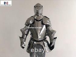 Medieval Knight Suit of Armor Costume LARP Wearable Authentic