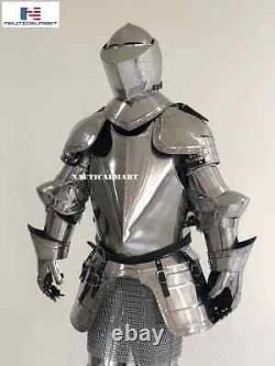 Medieval Knight Suit of Armor Costume LARP Wearable Authentic