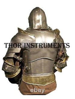 Medieval Knight Suit of Armor Costume LARP Wearable Costume Halloween