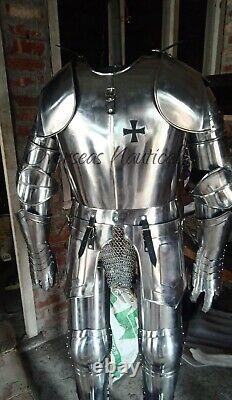 Medieval Knight Suit of Armor Crusader Combat Full Body Suit Armour Templar