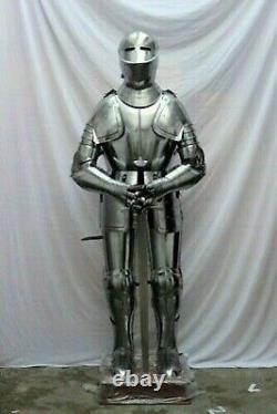 Medieval Knight Suit of Armor Crusader Combat Full Body Wearable Suit Armour