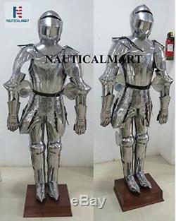 Medieval Knight Suit of Armor Full Body Armour Halloween Costume