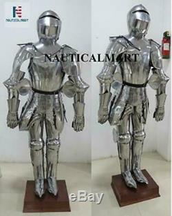 Medieval Knight Suit of Armor Full Body Armour Halloween Costume Antique Style