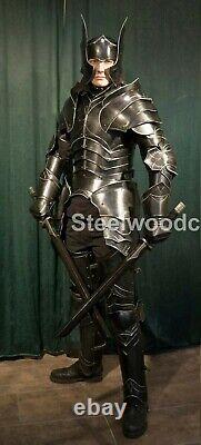 Medieval Knight Suit of Armor Helmet Armour full body armor Halloween CA4