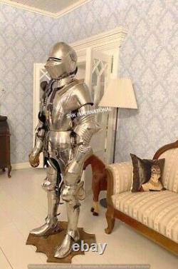 Medieval Knight Suit of Armor, Larp Combat Full Body Armour, Knight Armor M25
