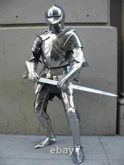 Medieval Knight Suit of Armor SCA Combat Fighting Gothic Armor Halloween Costume