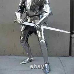 Medieval Knight Suit of Armor SCA Combat Fighting Gothic Armor Halloween Costume