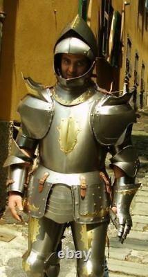 Medieval Knight Suit of Full Body Armour Steel Antique Reenactment Body Armour