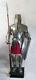 Medieval Knight Suit of Templar Armor WithSword Combat Full Body Armour Stand
