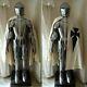 Medieval Knight Suit of Templar Armor WithTunic Combat Full Body Armour With Stand