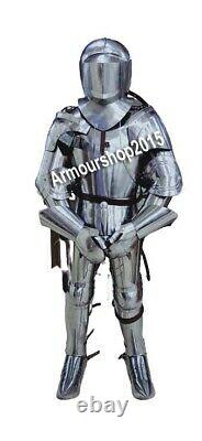 Medieval Knight Suit of Templar Armour Combat Full Body Armour SCA/ LARP