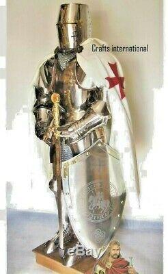 Medieval Knight Suit of Templar Toledo Armor Combat Full Body Armour