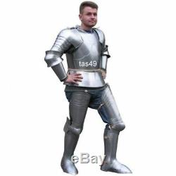 Medieval Knight Suit of Templar Toledo Armour Combat Full Body Armour