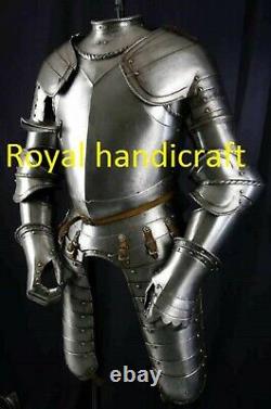 Medieval Knight Templar Armour Suit Battle Warrior Full Body Armour Suit Gift