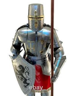 Medieval Knight Templar Armour Suit Battle Warrior Full Body Combat Suit Gift