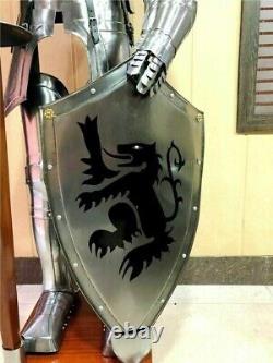 Medieval Knight Wearable Armor Suit Sword & Shield Lars Costume Full Body Armour