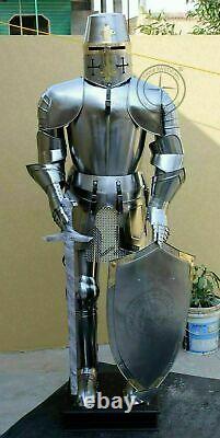 Medieval Knight Wearable Full Body Armour Suit Of Armor Crusader