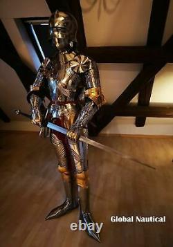 Medieval Knight Wearable Gothic Suit Of Armor 15th Century Full Body Christmas